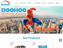 Tablet Screenshot of doohoo123.com